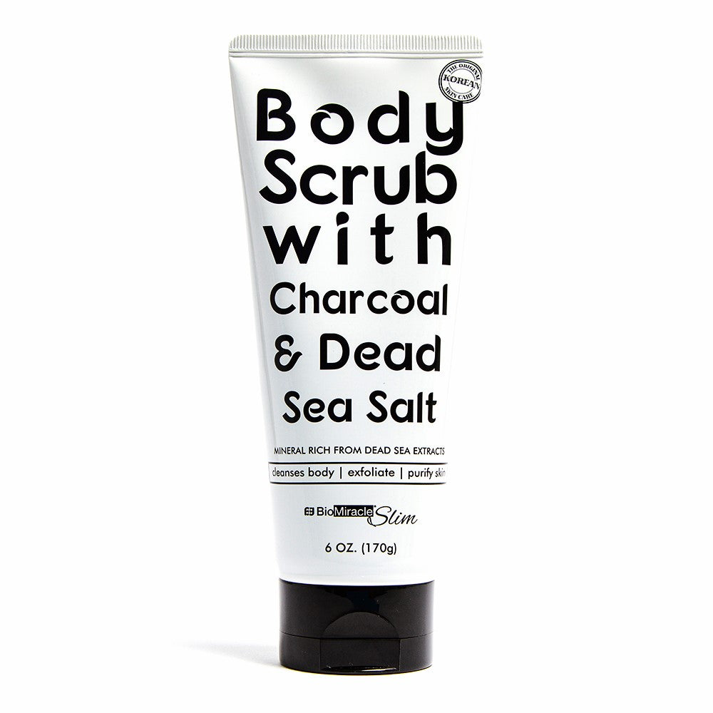 Body Scrub with Charcoal &amp; Dead Sea Salt