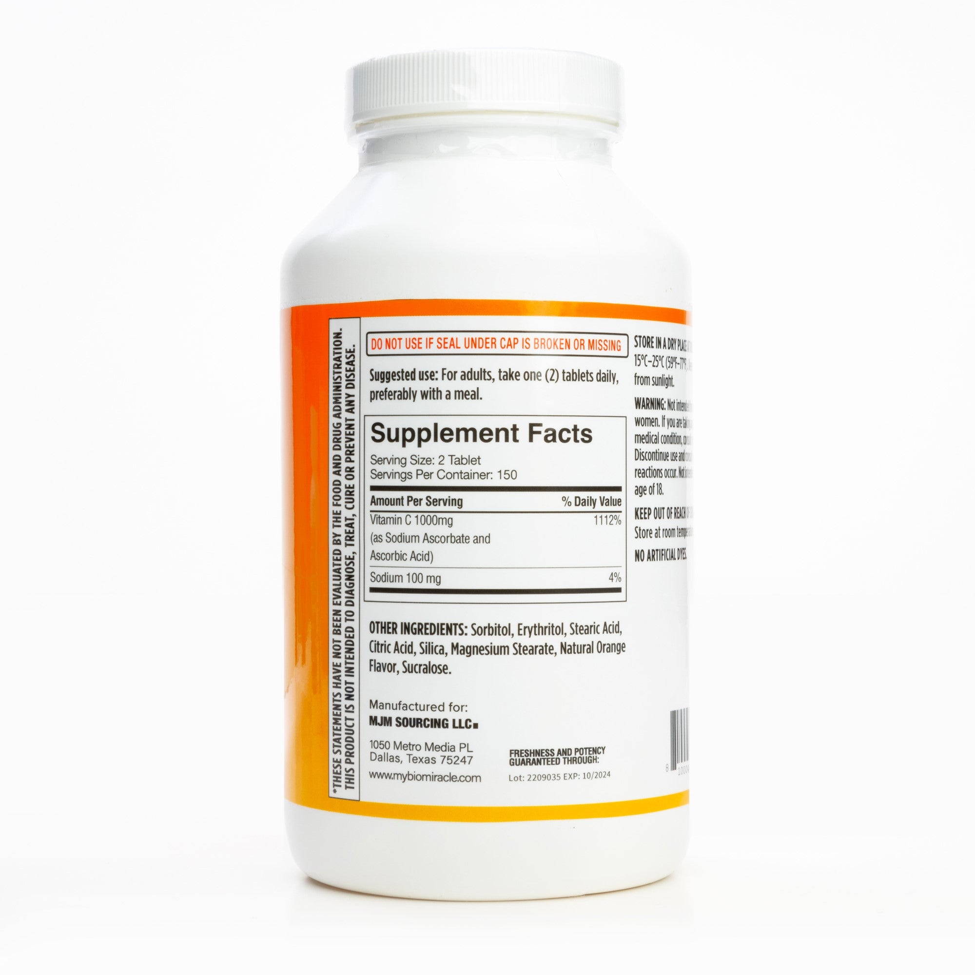Chewable Vitamin C 300 Tablets