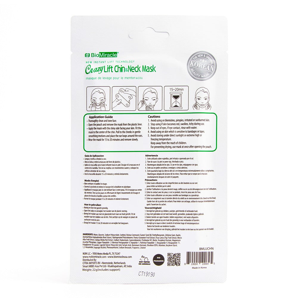 Crazy Lift Chin & Neck Mask 3 Pack