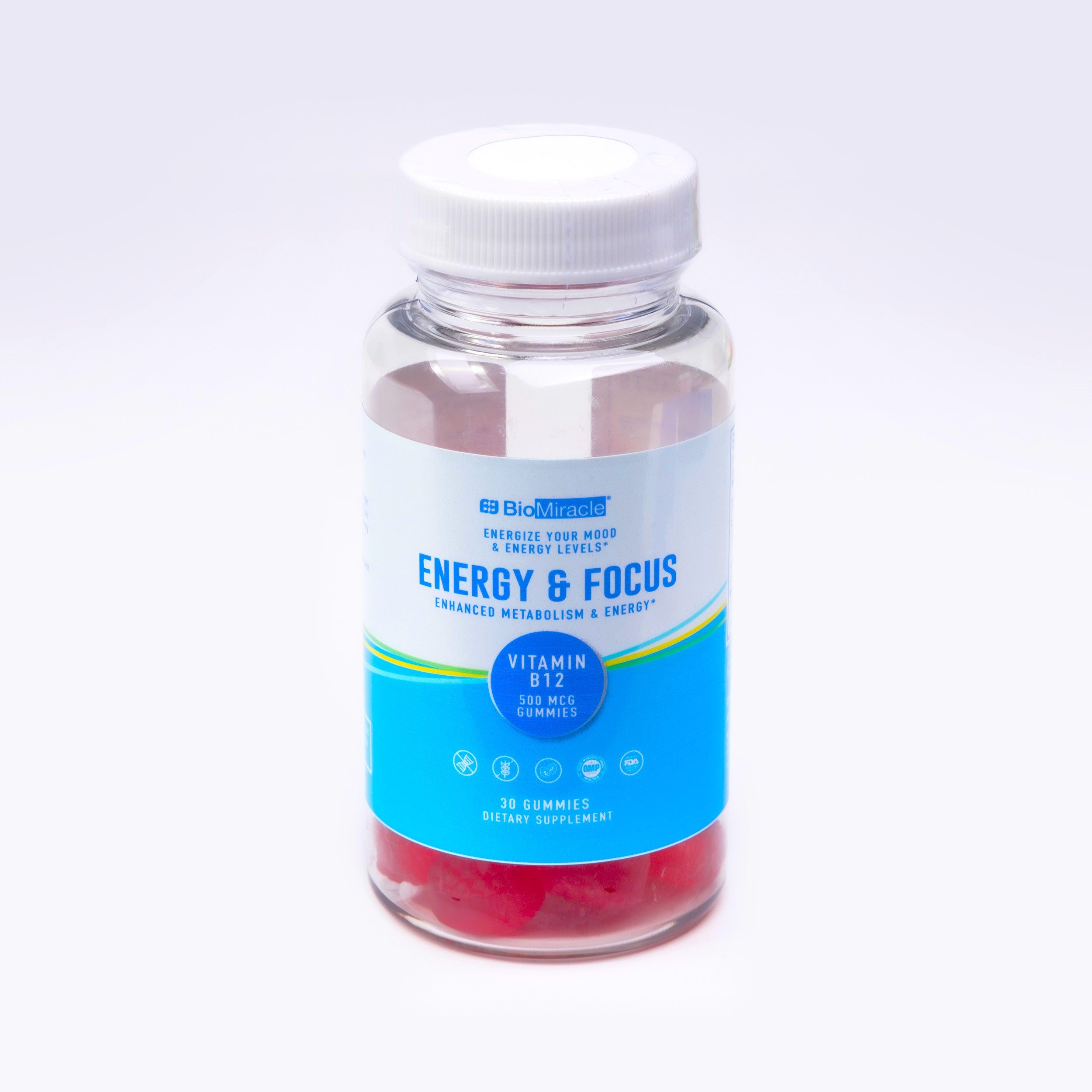 Energy and Focus Gummy 30ct (1 Bottle)