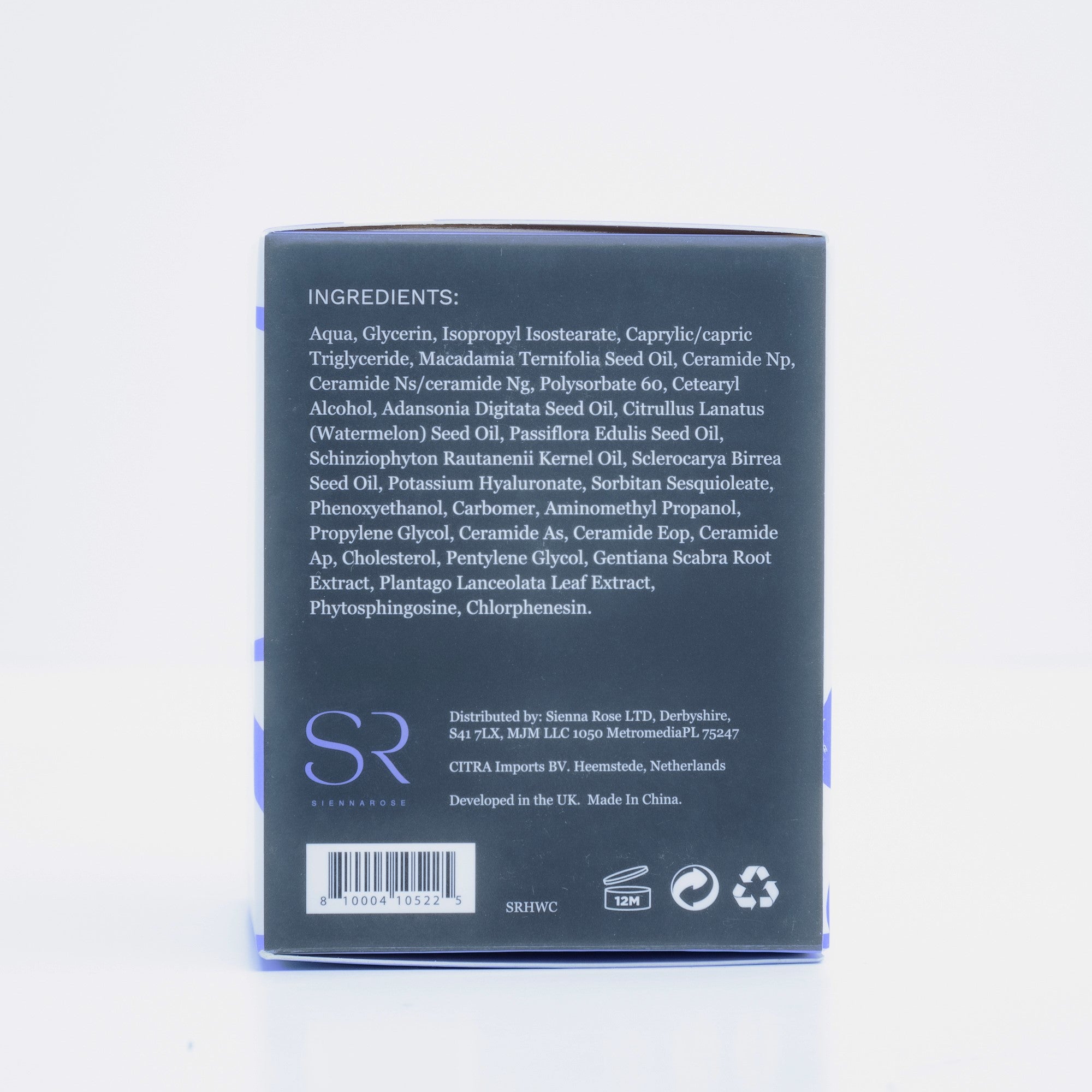 Sienna Rose Hydrating Whipped Moisturising Cream