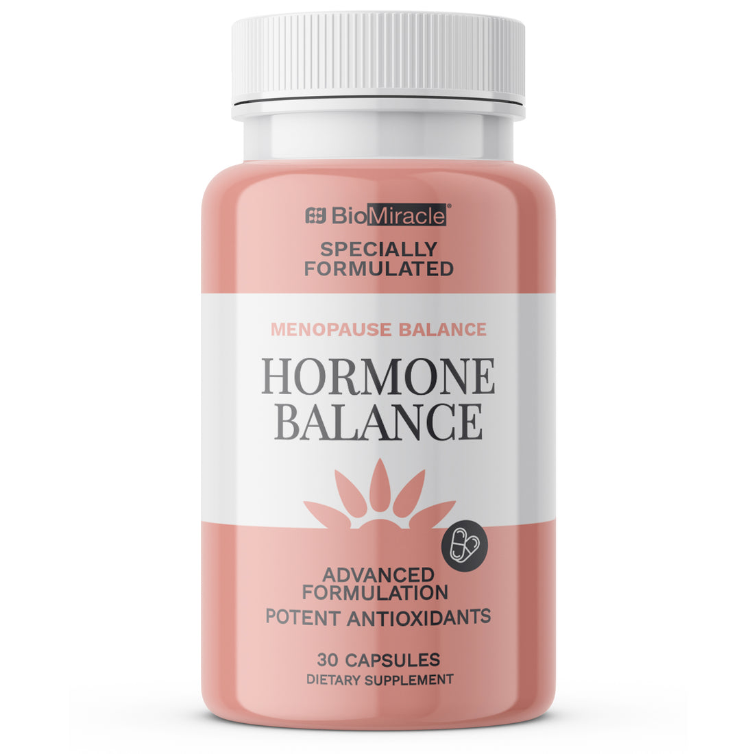 Hormone Balance, Advanced Formulation, Potent Antioxidants, 1 Month Supply, 30 Capsules, Dietary Supplement