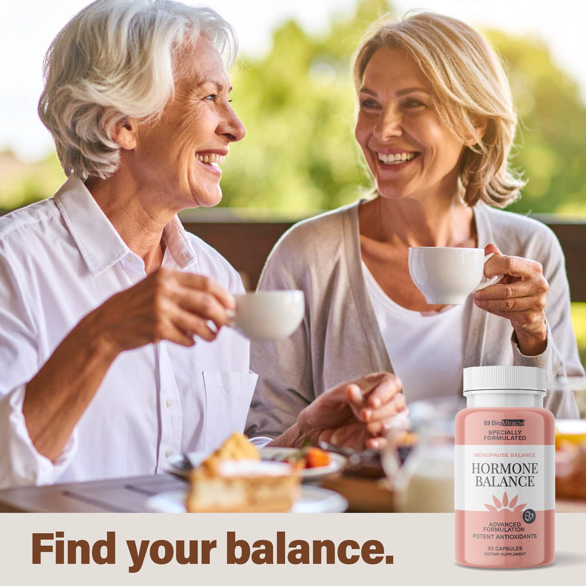 Hormone Balance, Advanced Formulation, Potent Antioxidants, 1 Month Supply, 30 Capsules, Dietary Supplement