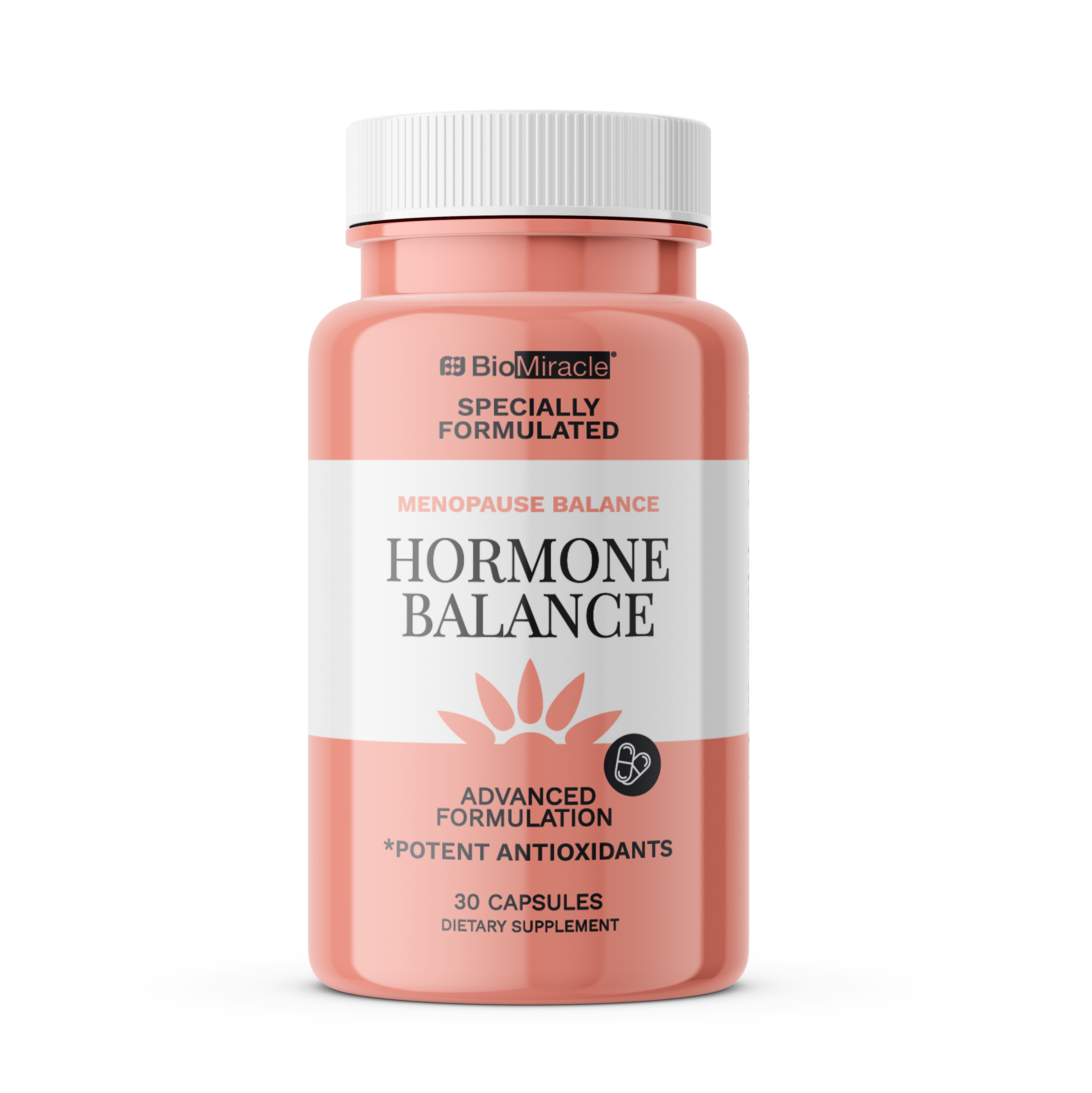 Hormone Balance, Advanced Formulation, Potent Antioxidants, 1 Month Supply, 30 Capsules, Dietary Supplement