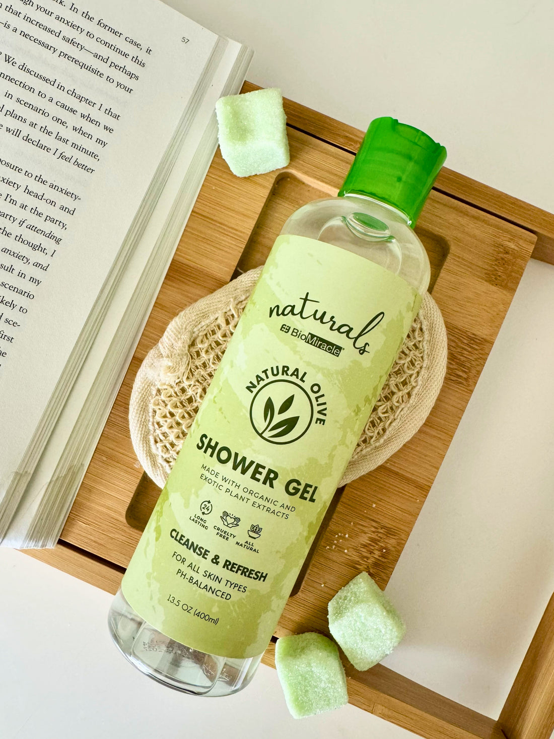 Shower Gel Made with Organic and Exotic Plant Extracts