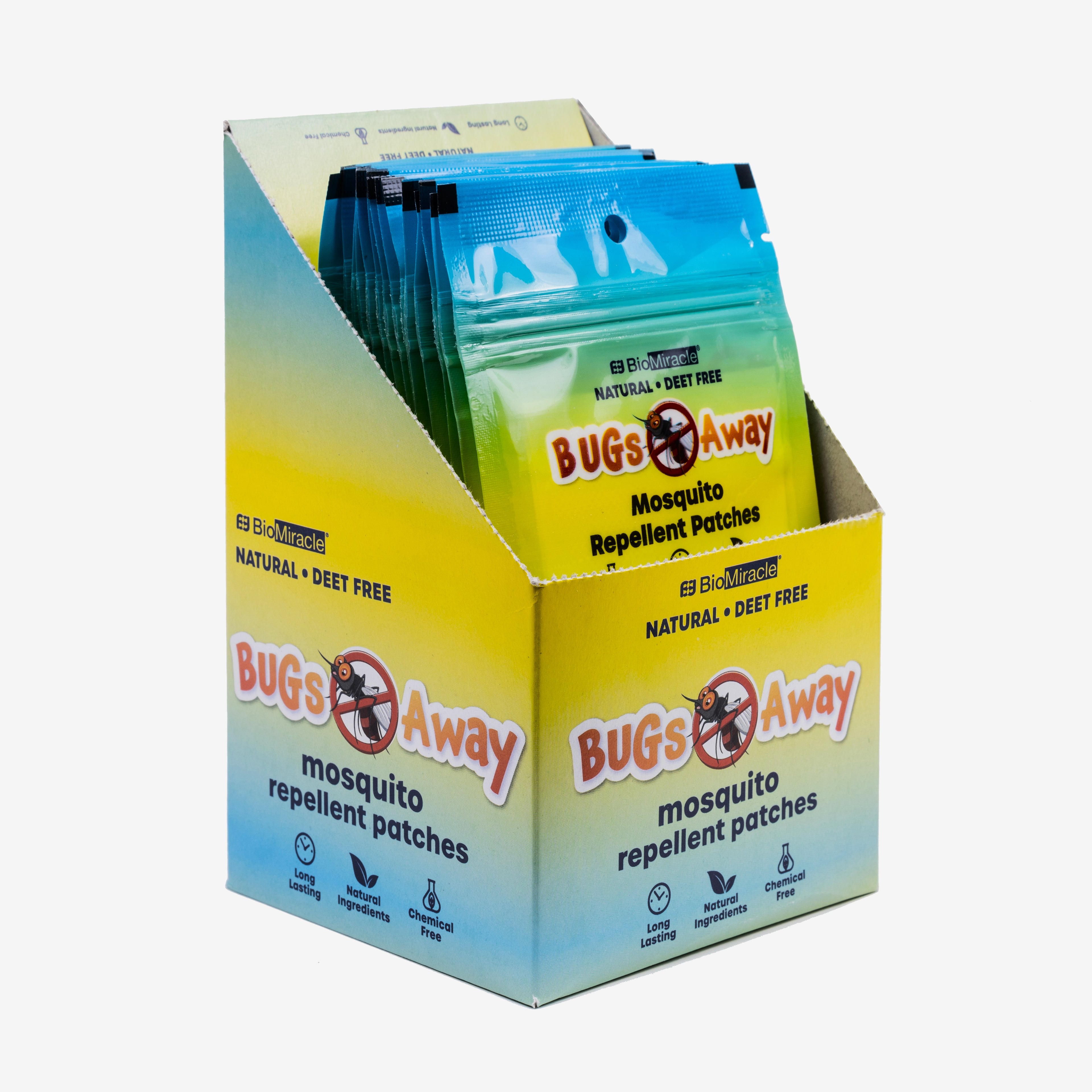 Bugs Away Repellent Patches 12 Patches (36 Pack) (432 Patches Total)