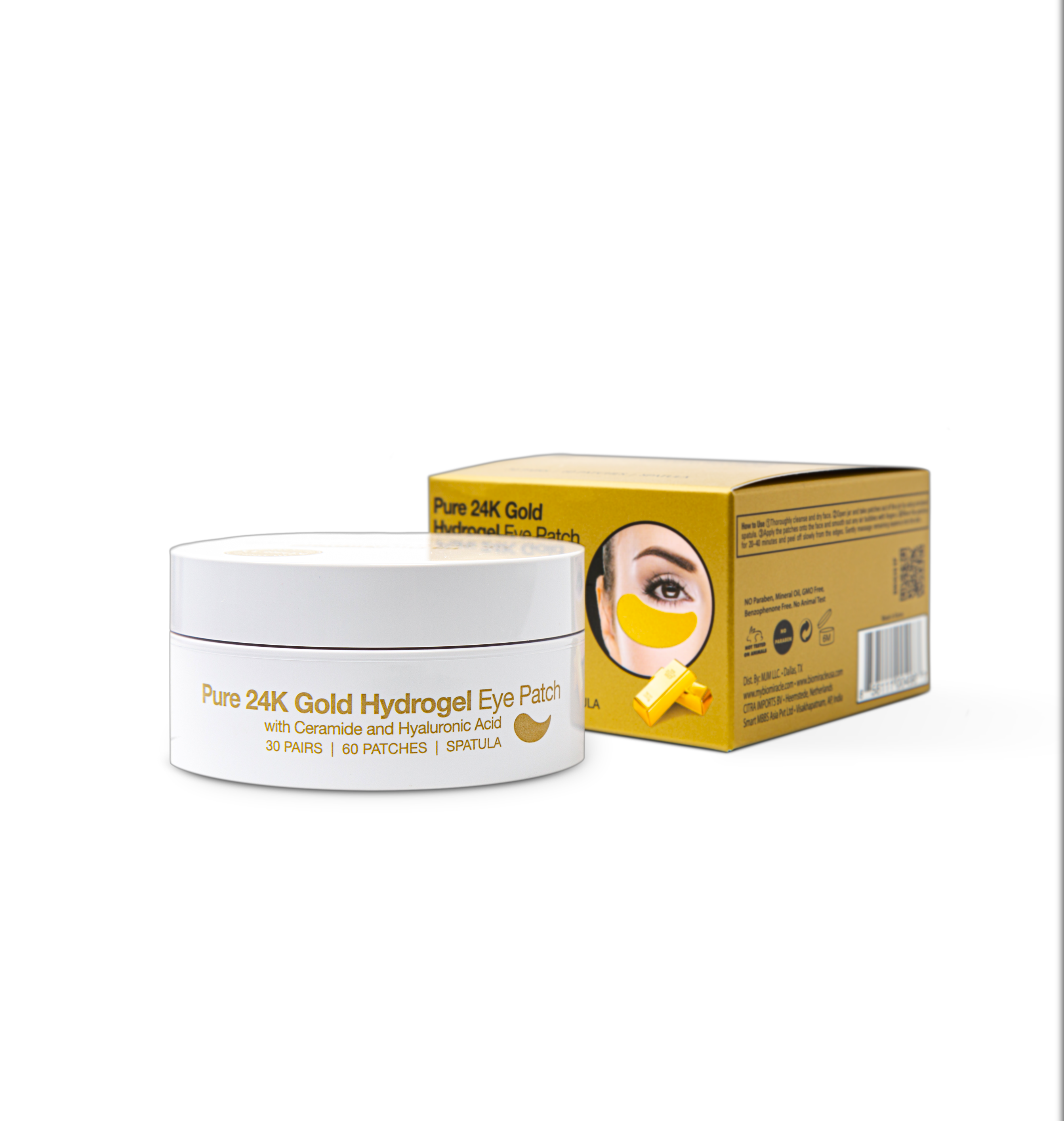 Pure 24k Gold Hydrogel Eye Patch