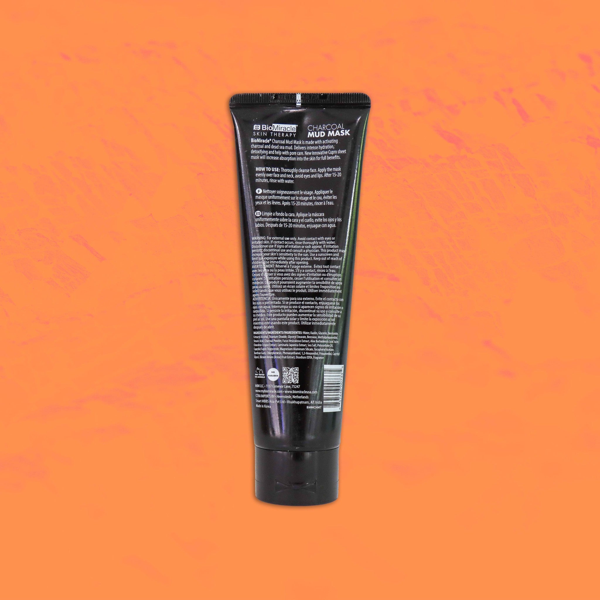 Charcoal Mud Mask for Men