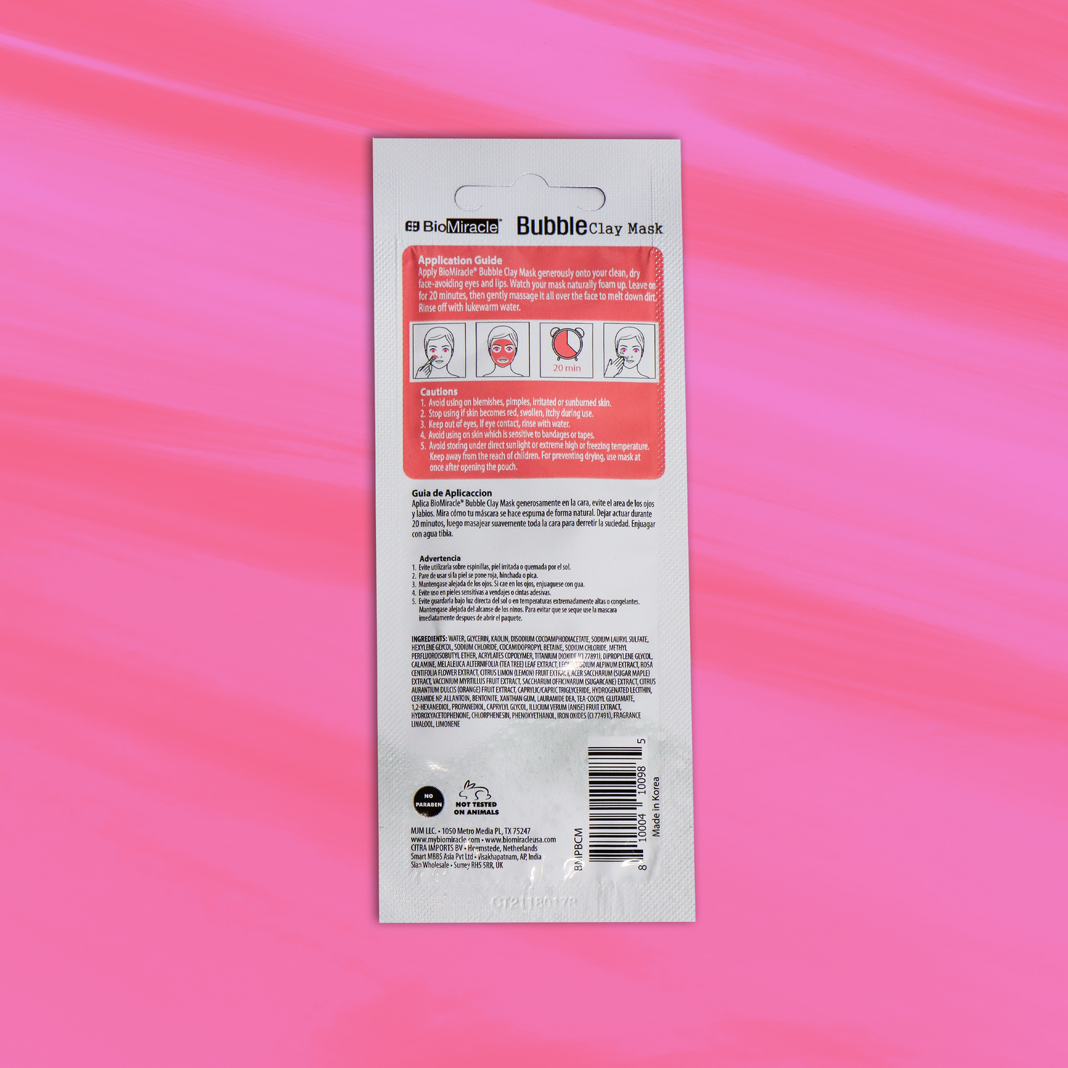 Brightening Bubble Clay Mask 5 Pack