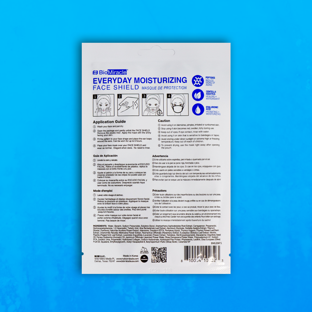 Everyday Moisturizing Face Shield 3 Pack