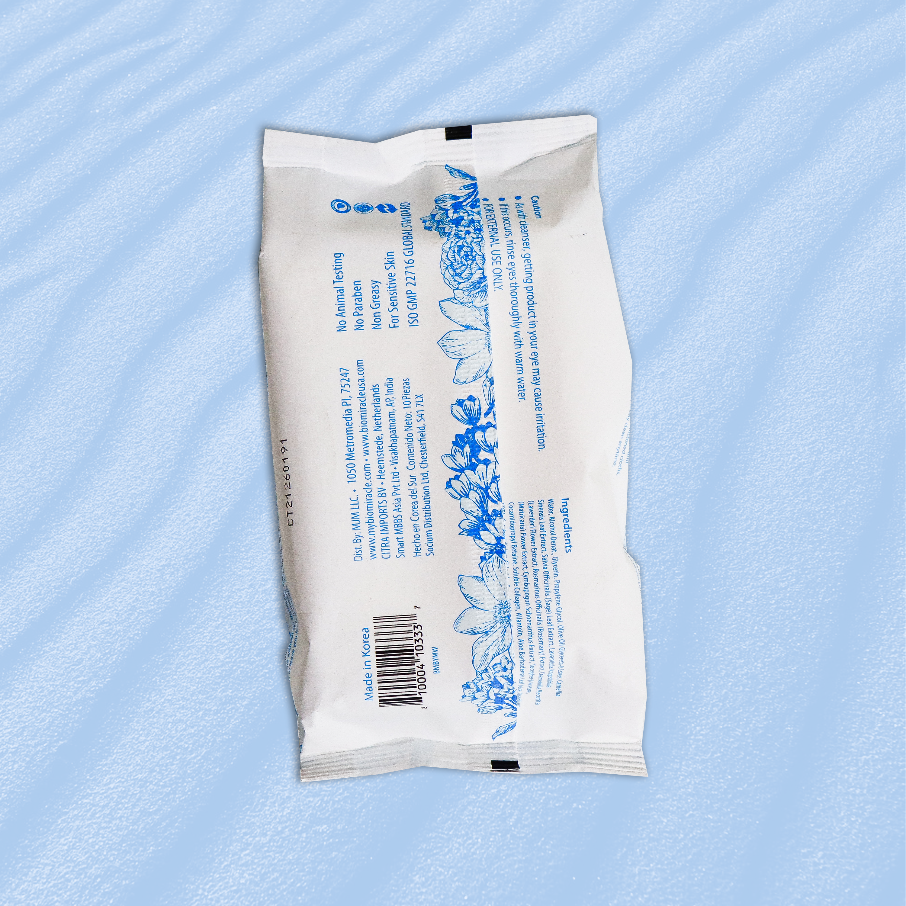 Be You Collagen Make Up Cleansing Wipes 3 Pack
