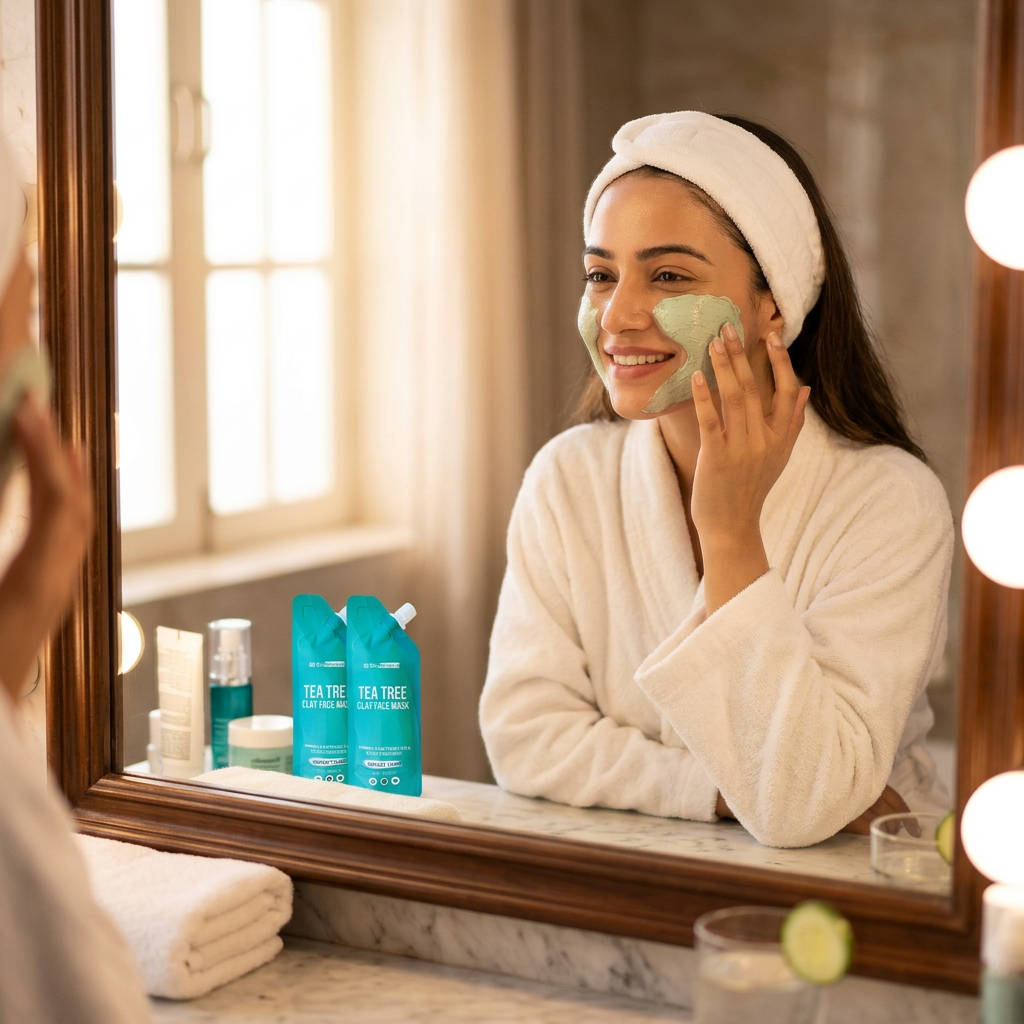 Tea Tree Clay Face Mask 2 Pack