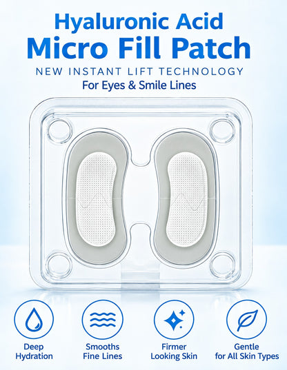 Hyaluronic Acid Fill Patches 3 Pack