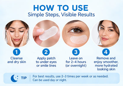 Hyaluronic Acid Fill Patches 3 Pack