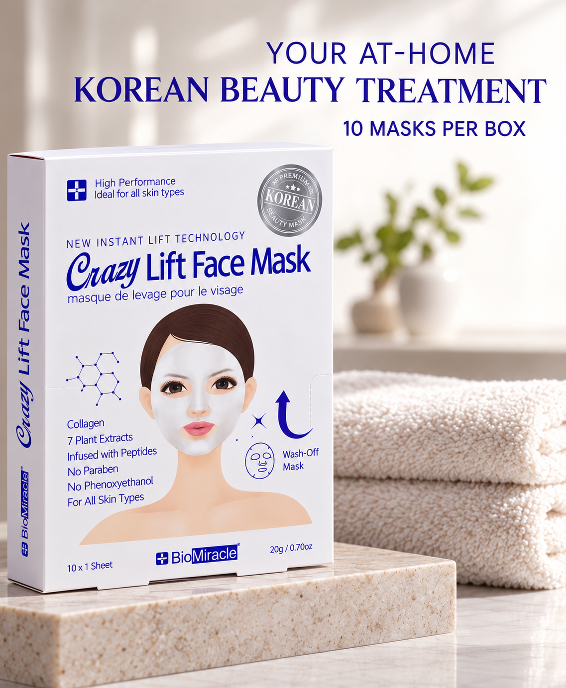 Crazy Lift Face Mask 10 Pack