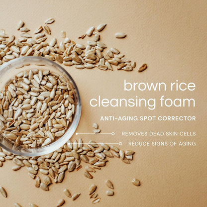 Brown Rice Cleansing Foam
