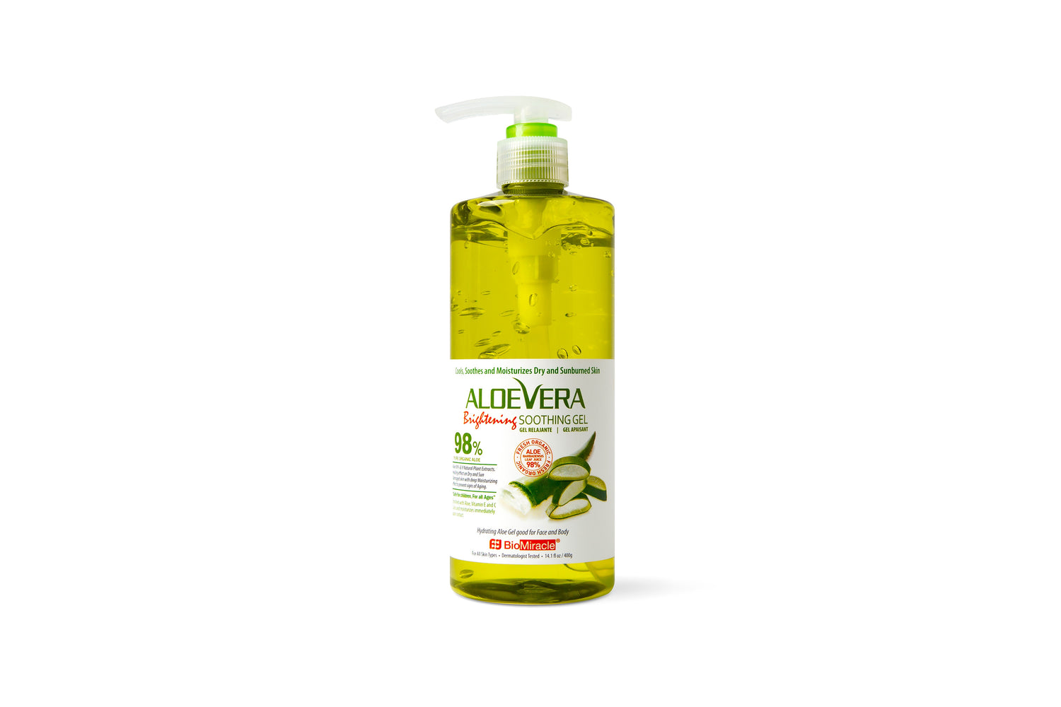 Aloe Vera Soothing Mist, 1 Spray Bottle, with 9 Natural Plant Extracts, for Deep Hydration and Anti-Aging Benefits