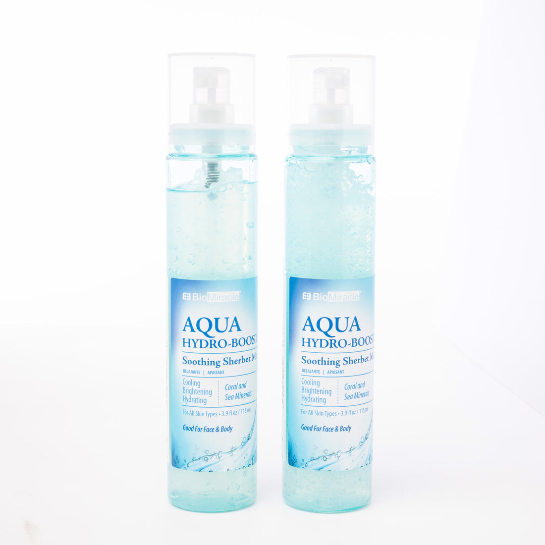 Aqua Hydro-Boost Soothing Gel Mist 2 Pack