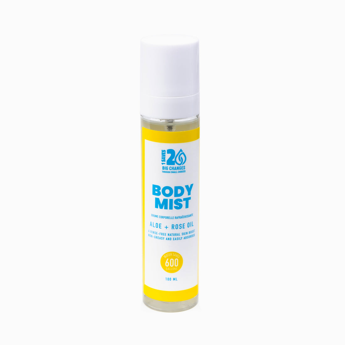 Body Mist Aloe + Rose Oil