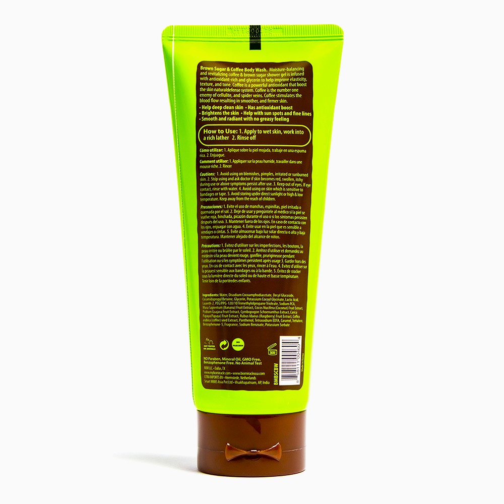 Body Wash with Brown Sugar &amp; Coffee