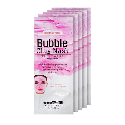 Brightening Bubble Clay Mask 5 Pack