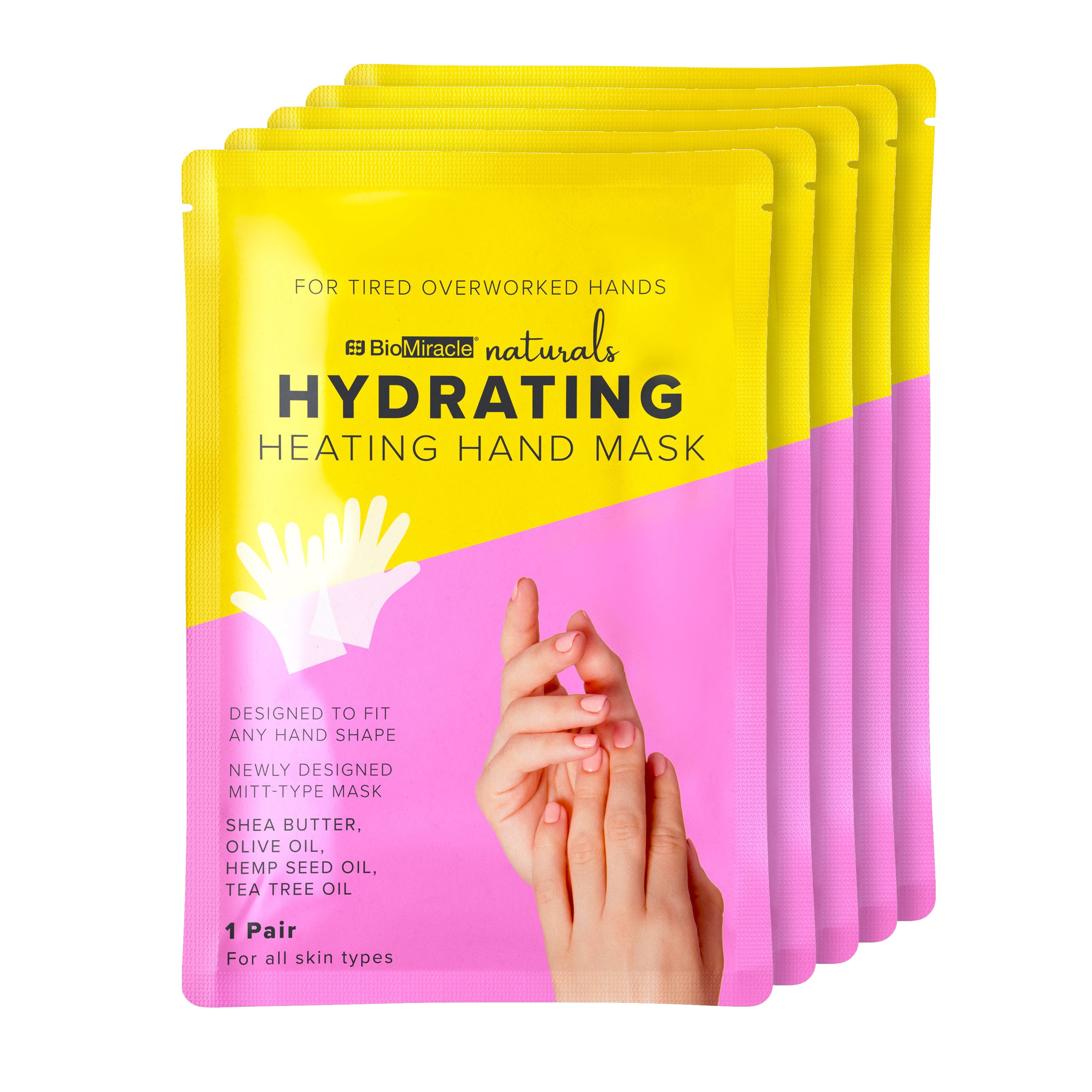 Hydrating Heating Hand Mask 5 Pack
