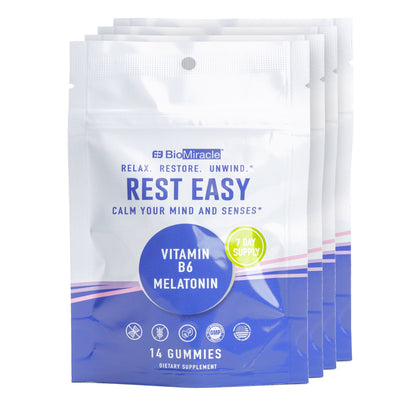 Rest Easy Gummies 14 Count (4 Pack) Month Supply