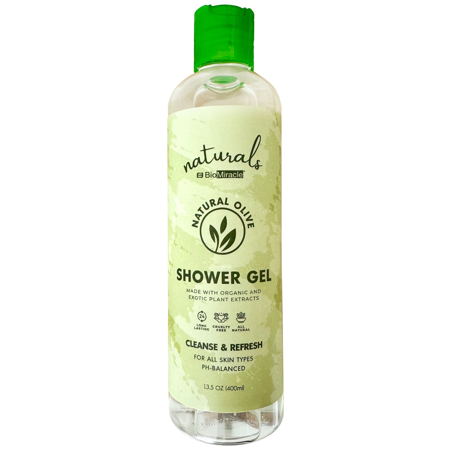 Shower Gel Made with Organic and Exotic Plant Extracts