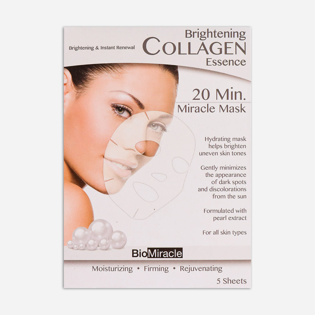 Brightening Collagen Essence Mask 5 Pack