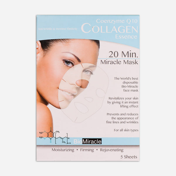 Coenzyme Q10 Collagen Essence Mask 5 Pack – biomiraclenutrition