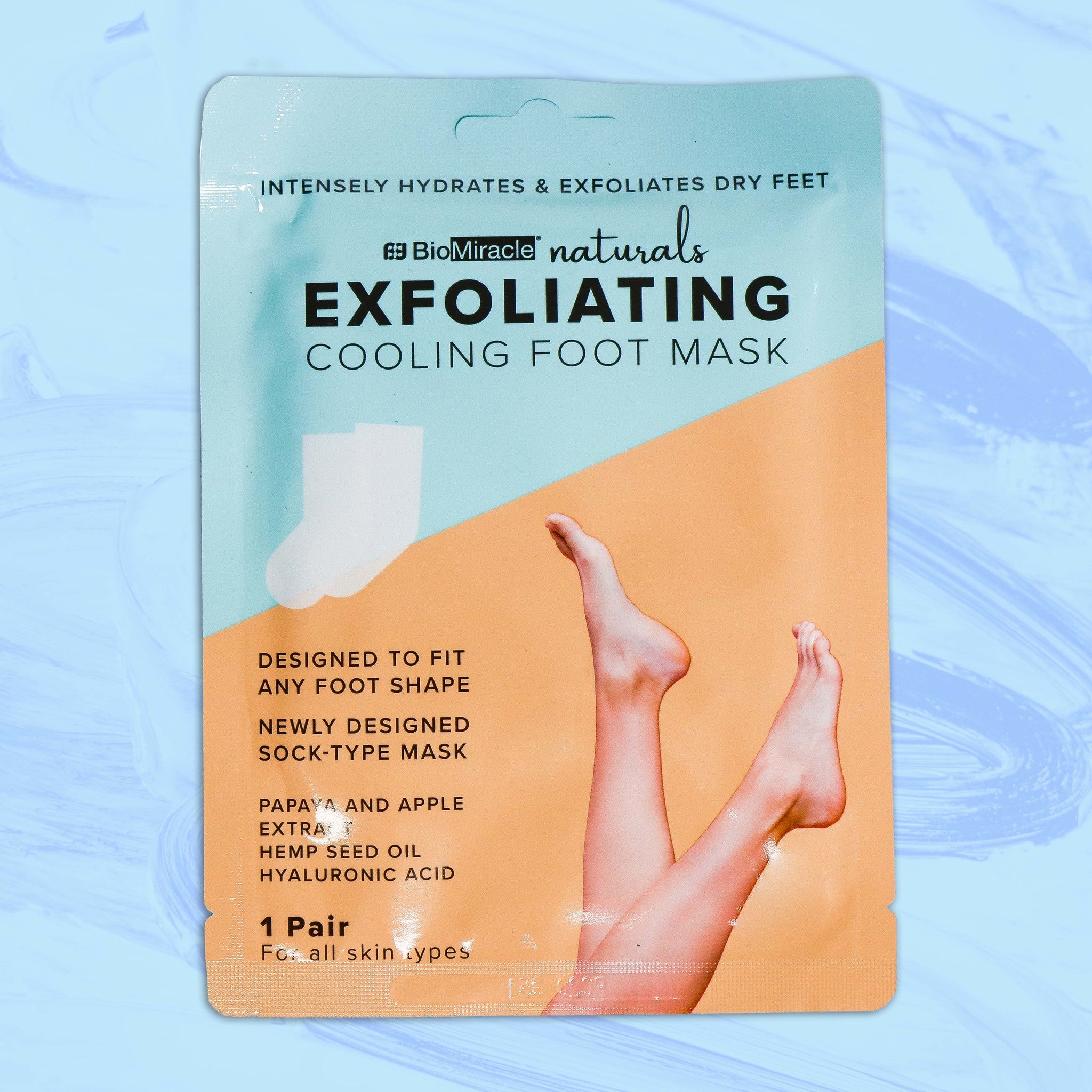 Exfoliating Cooling Foot Mask-5 Pack