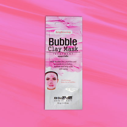 Pink Bubble Clay Mask-5 Pack