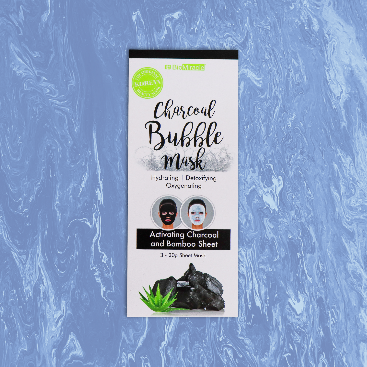 Charcoal Bubble Mask 3 Pack